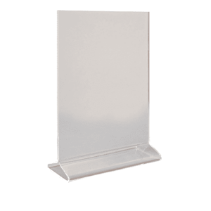 Perspex Menu Holder A5 Vertical