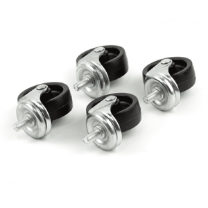 Bottle Skip Castors (Set of 4) BLACK