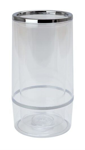 Clear Plastic Wine Cooler