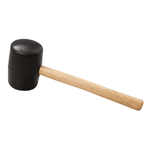 32oz Rubber Mallet (Wooden Handle)