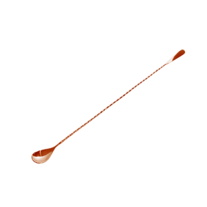 Hudson Cocktail Spoon 450mm S/St Copper Plated