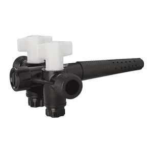 An image of a double plastic L tap