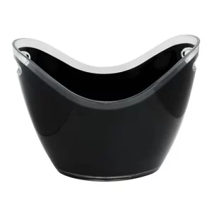 Black Acrylic Wine Cooler