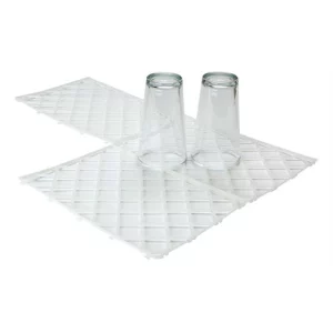 White Interlocking Glassmats