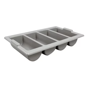 An image of a Cutlery Tray Grey 52.5 x 32.4cm