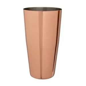 copper plated cocktail shaker can