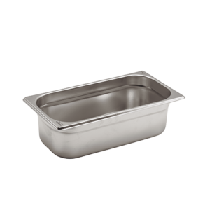 St/St Gastronorm Pan 1/3 – 100mm Deep