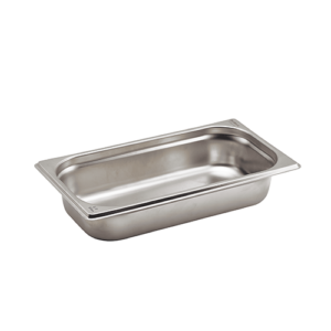 St/St Gastronorm Pan 1/3 – 65mm Deep