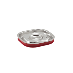 St/St Gastronorm Sealing Pan Lid 1/6