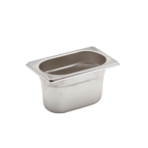 St/St Gastronorm Pan 1/9 – 100mm Deep