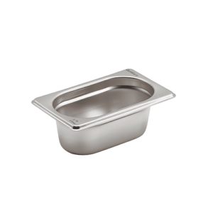 St/St Gastronorm Pan 1/9 – 65mm Deep