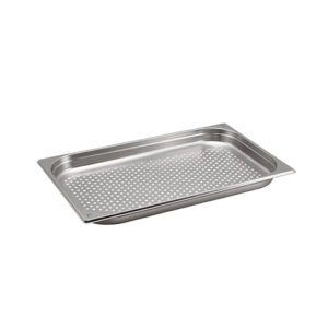 Perforated St/St Gastronorm Pan 1/1 – 40mm Deep