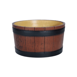 Barrel End Ice Tub 19 Pint-Beech