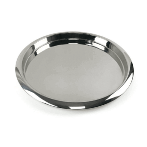 14″ highly polished waiters tray