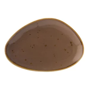 Utopia Earth Oblong Plate Mocha 35.5cm/14"