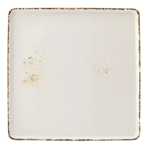 An image of Utopia Umbra Square Plate White 25.5cm10