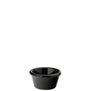 Plain Black Ramekin 2oz (6cl)