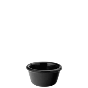 Plain Black Ramekin 1.5oz (4cl)