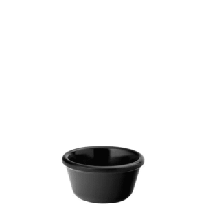 Plain Black Ramekin 3oz (9cl)