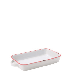 Avebury Red Large Rectangular Dish 8.5″ (22cm)