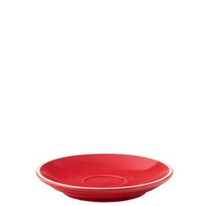 Barista Espresso Red Saucer 4.5" (11.5cm)