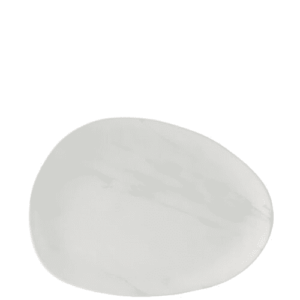 Pebble Platter 16 x 11.75″ (41 x 30cm) – White