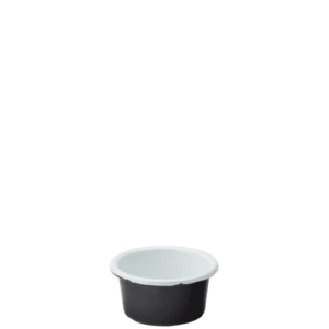 Eagle Enamel Black Ramekin 3.5" (9cm)