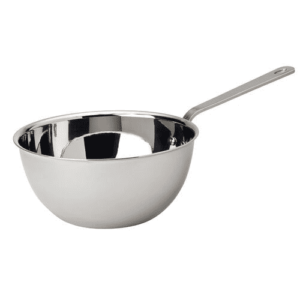 Utopia Mini Stainless Steel Wok 11.5cm/4.5" 340ml/12oz