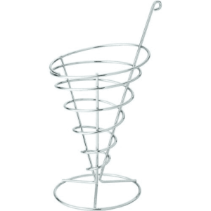 Wire Cone 4.75″ (12cm) H: 8.75″ (22cm)