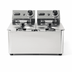 Hendi Twin Tank Electric Fryer 2 x 4L