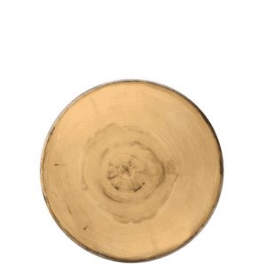 Elm Footed Round Platter 13.5" (35cm)