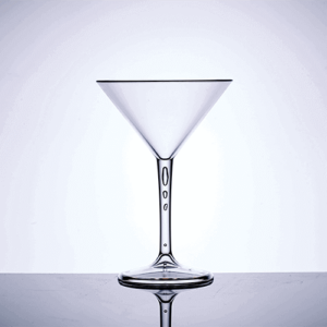 BBP Polycarbonate Martini Glass 255ml/9oz