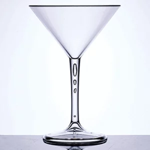 An image of a BBP Polycarbonate Martini Glass 255ml