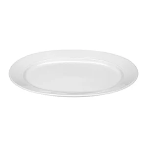 An image of a Bauscher Relation Today Oval Plate White 29 x 21cm