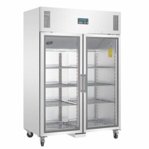 Polar G-Series Upright Double Door Gastro Display Fridge 1200L