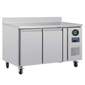 Polar U-Series Double Door Counter Freezer with Upstand 282L