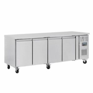 Polar U-Series 4 Door Counter Fridge 449L