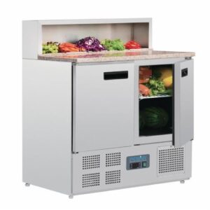 Polar G-Series Pizza Prep Counter Fridge 288L