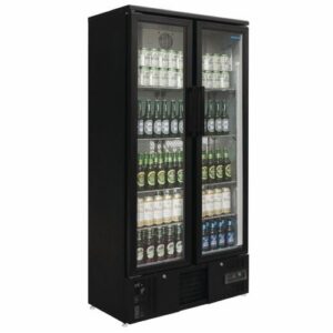 Polar G-Series Upright Back Bar Cooler with Hinged Doors 490L