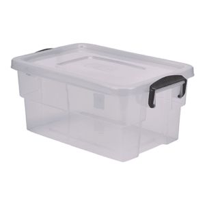 Storage Box 13L W/ Clip Handles