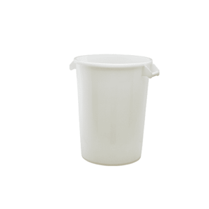 White Polyethylene Bin 100L