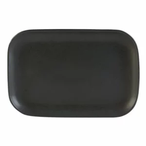 DPS Rustico Carbon Rectangular Plate 29 x 19.5cm