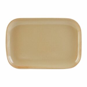 Rustico Flame Rectangular Plate 29 x 19.5cm