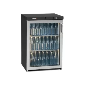 Maxiglass left hand hinged 150 litre under counter bottle cooler