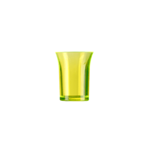 BBP Econ Shot Glass Neon Yellow 25ml/0.9oz UKCA/CE