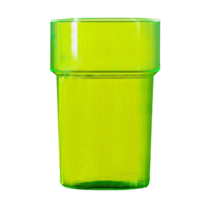 BBP Econ Rigid Event Pint Glass Neon Green 568ml/20oz UKCA/CE