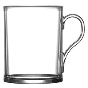 An image of a BBP Clear Polycarbonate Mug 455ml