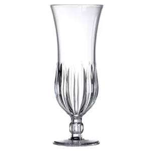 An image of a BBP Elite Crystal Hurricane Glass Clear 370ml