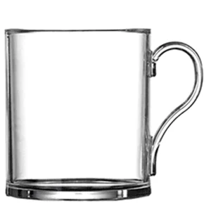 An image of a BBP Elite Mug Clear 340ml