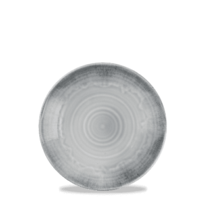 Harvest Flux Grey Organic Coupe Plate 29cm 11 5/8"